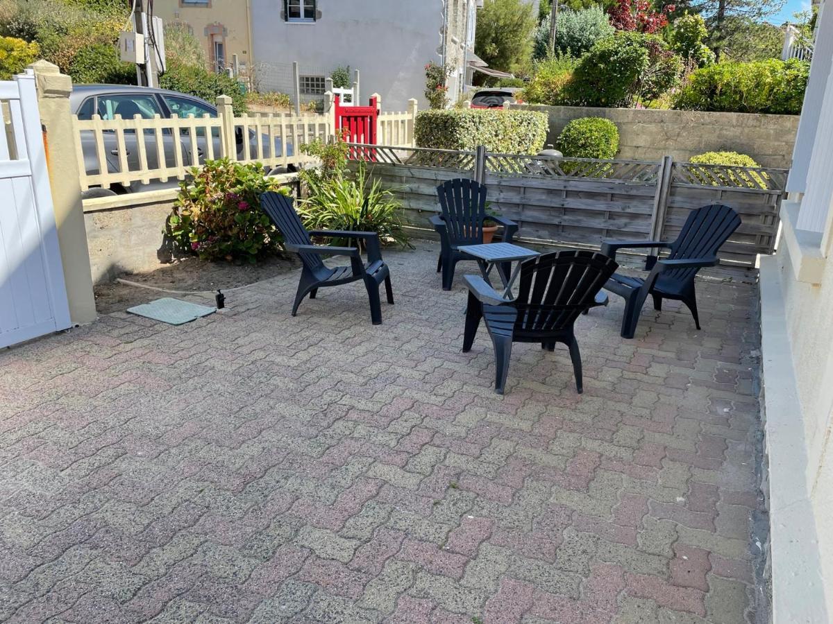 Baie Mt St Michel , Jullouville , Villa Caprice Rdc , 50 M Mer ,7 Pers , Pres Plage Dday Exteriér fotografie