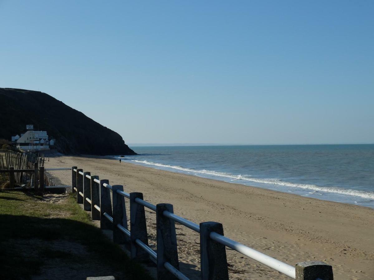 Baie Mt St Michel , Jullouville , Villa Caprice Rdc , 50 M Mer ,7 Pers , Pres Plage Dday Exteriér fotografie